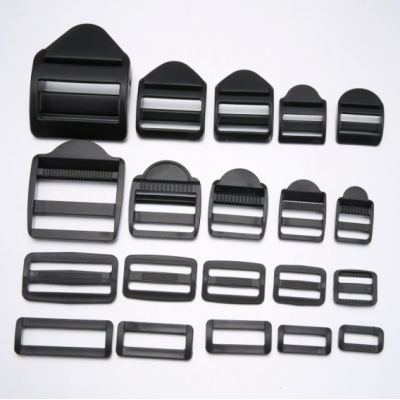 Wholesale 25mm Plastic Tri-glide Buckle Plastic Slide Buckle For Backpack Belt Or Strap In Stock